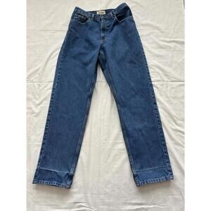 LL Bean Womens Original Fit Relaxed Jeans Size 10 M/T Blue Denim Cotton Vintage